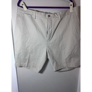 Polo Ralph Lauren Men's Beige Chino Shorts Flat Front Stretch Pockets 7” Inseam
